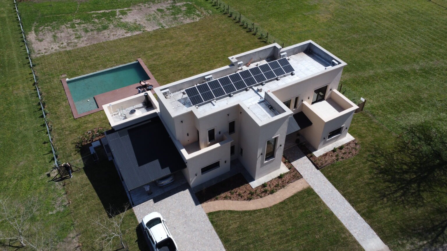 Instalación solar en casa