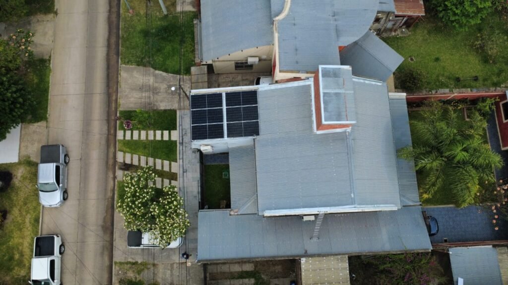 Instalación solar residencial
